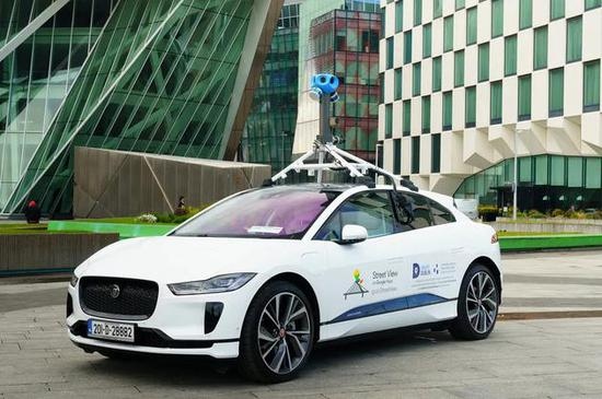 谷歌发布首辆电动街景采集车捷豹I-Pace
